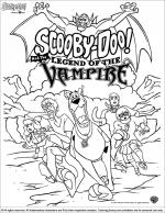 Scooby Doo coloring