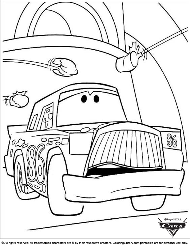 disney cars online coloring pages