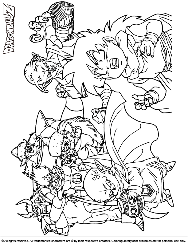 Dragon Ball Coloring Pages - Best Coloring Pages For Kids