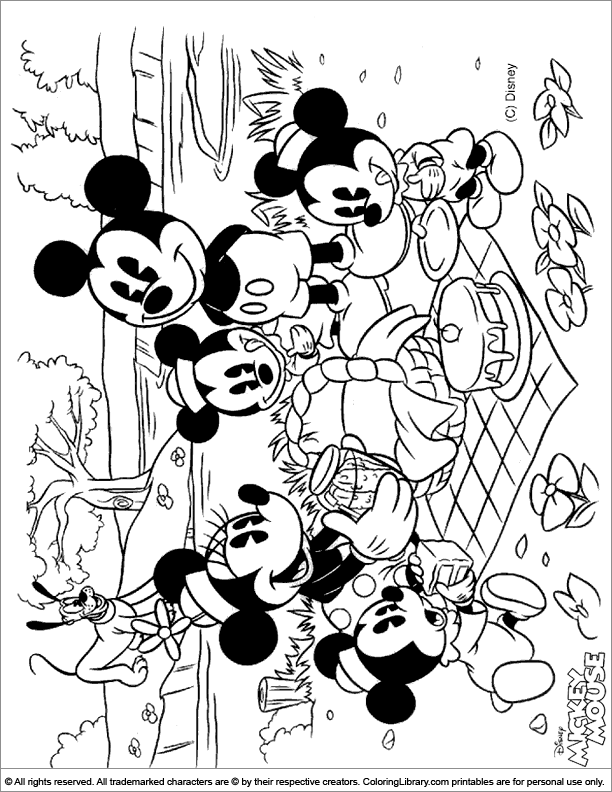 mickey mouse and friends printables