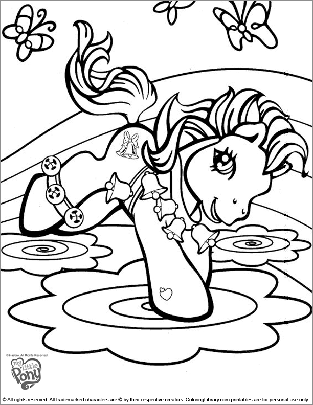 My Little Ponies Coloring Pages Printable - Get Coloring Pages