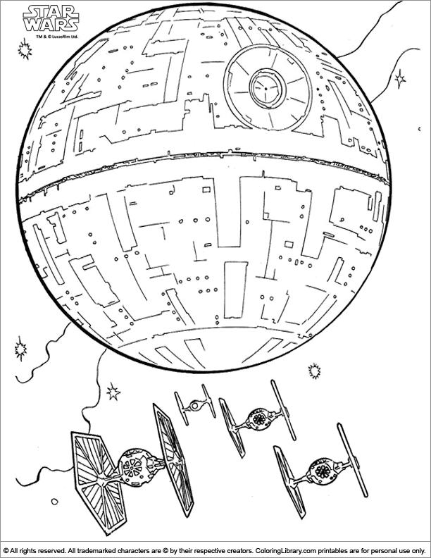 coloring book page - Coloring Library