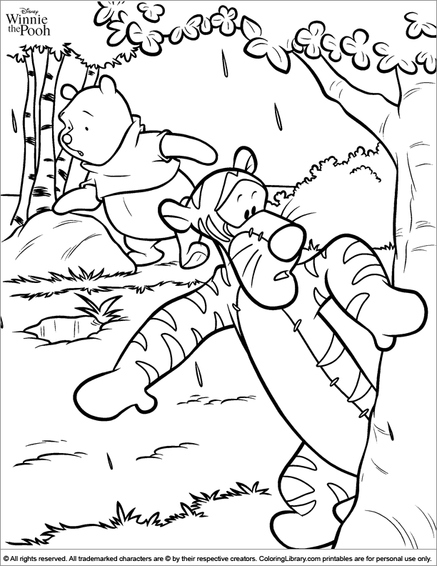 coloring book page for kids - Coloring Library