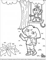 Dora the Explorer Coloring Pages - Coloring Library