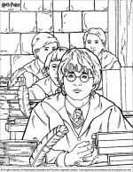 Harry Potter Coloring Pages Coloring Library