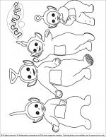 Teletubbies Coloring Pages - Coloring Library